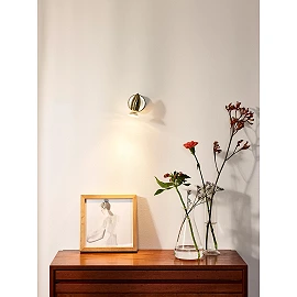 CARO-LED ceiling spotlight Ø9 cm GU10 1 x 5 W 2700K satin chrome (Lucide)