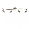 CARO-LED ceiling spotlight GU10 4 x 5 W 2700K satin chrome (Lucide)