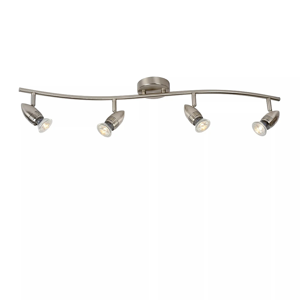 CARO-LED ceiling spotlight GU10 4 x 5 W 2700K satin chrome (Lucide)