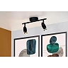CARO Ceiling spotlight 2xGU10 5W Black (Lucide)