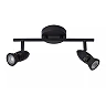 CARO Ceiling spotlight 2xGU10 5W Black (Lucide)