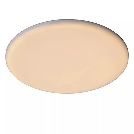 CERES-LED bathroom ceiling light Ø21.5 cm LED 30W IP44 Black (Lucide)