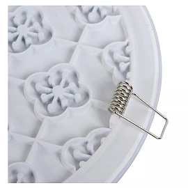 CERES-LED bathroom ceiling light Ø21.5 cm LED 30W IP44 White (Lucide)