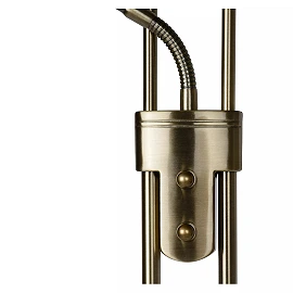 CHAMPION-LED stāvlampa lasīšanai LED 20W + 4W bronza (Lucide)