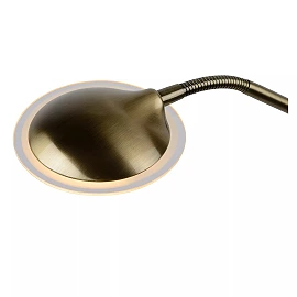CHAMPION-LED stāvlampa lasīšanai LED 20W + 4W bronza (Lucide)