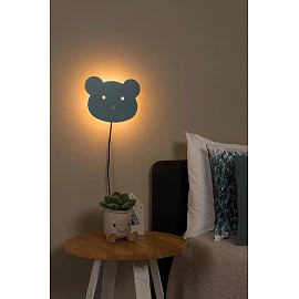 CHARLIE children's LED wall light 7 W 2700 K blue (Lucide)