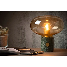 CHARLIZE galda lampa Ø23 cm 1 x 40 W E27 zaļa (Lucide)