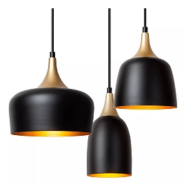 CHAYANNE piekarama lampa 8 x 10 W E14 melna (Lucide)