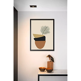 CHIMNEY recessed spotlight 1xGU10 Black (Lucide)