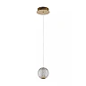 CINTRA pendant light LED 1x5.7 W 2700 K Ø14 cm transparent (Lucide)