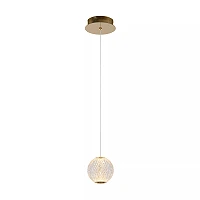CINTRA pendant light LED 1x5.7 W 2700 K Ø14 cm transparent (Lucide)