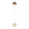 CINTRA pendant light LED 1x5.7 W 2700 K Ø14 cm transparent (Lucide)