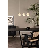 CINTRA pendant light LED 3x4.7 W 2700 K 48 cm transparent (Lucide)