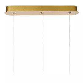 CINTRA pendant light LED 3x4.7 W 2700 K 48 cm transparent (Lucide)