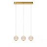 CINTRA pendant light LED 3x4.7 W 2700 K 48 cm transparent (Lucide)