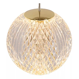 CINTRA pendant light LED 3x4.7 W 2700 K Ø25 cm transparent (Lucide)