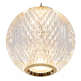 CINTRA pendant light LED 3x4.7 W 2700 K Ø25 cm transparent (Lucide)