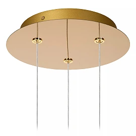 CINTRA pendant light LED 3x4.7 W 2700 K Ø25 cm transparent (Lucide)