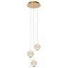 CINTRA pendant light LED 3x4.7 W 2700 K Ø25 cm transparent (Lucide)