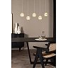 CINTRA pendant light LED 5x4.7 W 2700 K 84 cm transparent (Lucide)