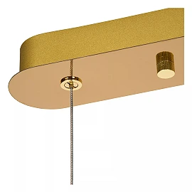 CINTRA pendant light LED 5x4.7 W 2700 K 84 cm transparent (Lucide)
