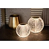 CINTRA rechargeable table lamp LED 1x1.5 W 2700 K Ø9 cm transparent (Lucide)