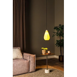CINZIA Pendant light Ø18,3 cm E27 white (Lucide)