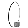 CIRKELIS LED galda lampa 24 W 3000 K melna (Lucide)