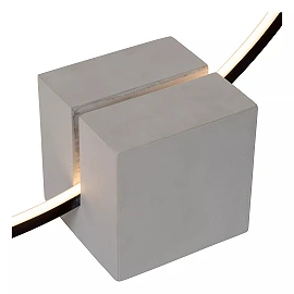 CIRKELIS LED galda lampa 24 W 3000 K melna (Lucide)