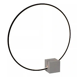 CIRKELIS LED galda lampa 24 W 3000 K melna (Lucide)