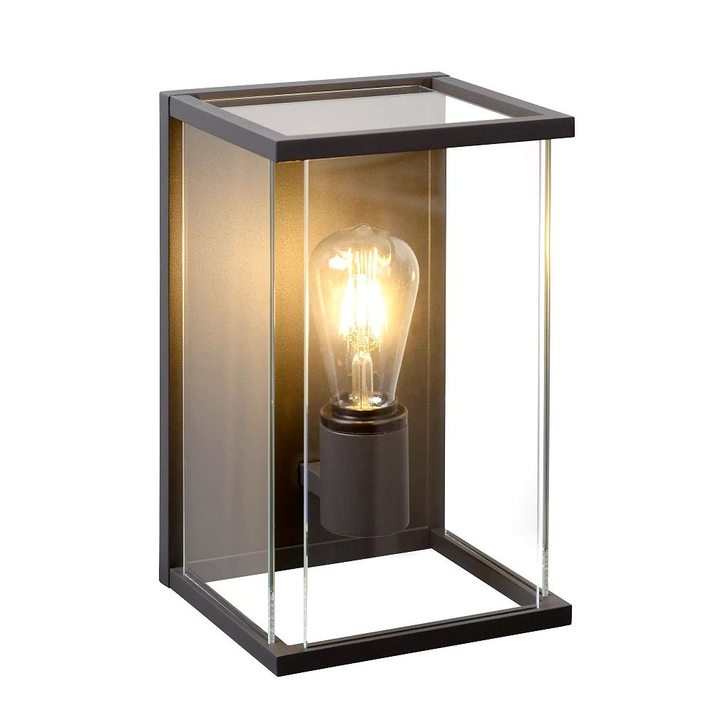 CLAIRE outdoor wall light 1xE27 Anthracite (Lucide)