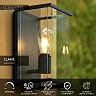 CLAIRE outdoor wall light 1xE27 Anthracite (Lucide)