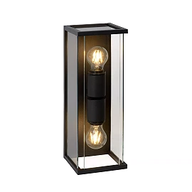 CLAIRE outdoor wall light 2xE27 Anthracite (Lucide)