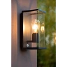 CLAIRE outdoor wall light 1xE27 with motion sensor Anthracite (Lucide)