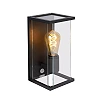 CLAIRE outdoor wall light 1xE27 with motion sensor Anthracite (Lucide)