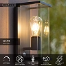 CLAIRE outdoor wall light 1xE27 with motion sensor Anthracite (Lucide)