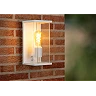 CLAIRE outdoor wall light 1xE27 with motion sensor White (Lucide)