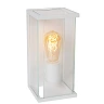 CLAIRE outdoor wall light 1xE27 with motion sensor White (Lucide)