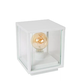 CLAIRE outdoor bollard 1xE27 White (Lucide)