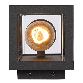 CLAIRE outdoor wall light 1xE27 Anthracite (Lucide)