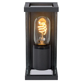 CLAIRE outdoor wall light 1xE27 Anthracite (Lucide)