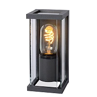 CLAIRE outdoor wall light 1xE27 Anthracite (Lucide)