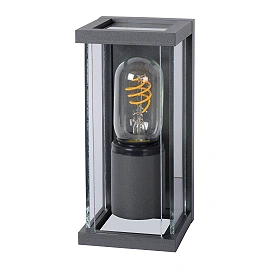 CLAIRE outdoor wall light 1xE27 Anthracite (Lucide)