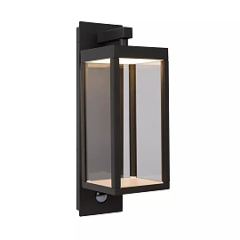 CLAIRETTE LED outdoor wall light with motion and dusk sensor 1 x 13 W 3000K anthracite (Lucide)