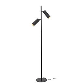 CLUBS floor lamp 2xGU10 black (Lucide)