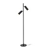 CLUBS floor lamp 2xGU10 black (Lucide)