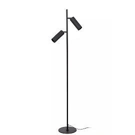 CLUBS floor lamp 2xGU10 black (Lucide)