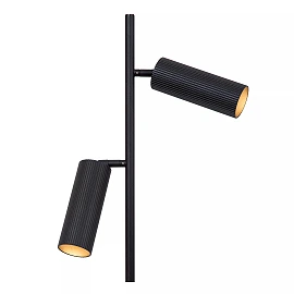 CLUBS floor lamp 2xGU10 black (Lucide)