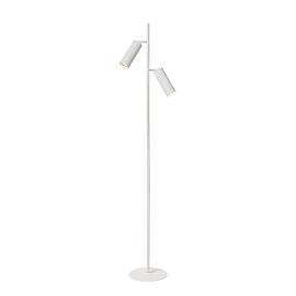 CLUBS floor lamp 2xGU10 white (Lucide)