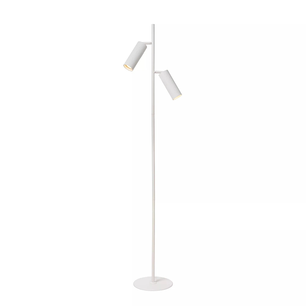 CLUBS floor lamp 2xGU10 white (Lucide)